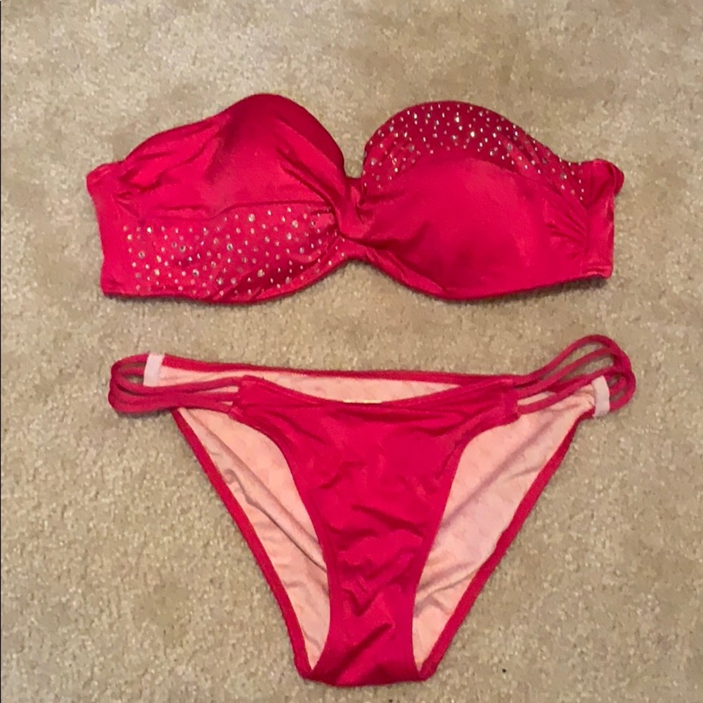 VS rhinestone bikini